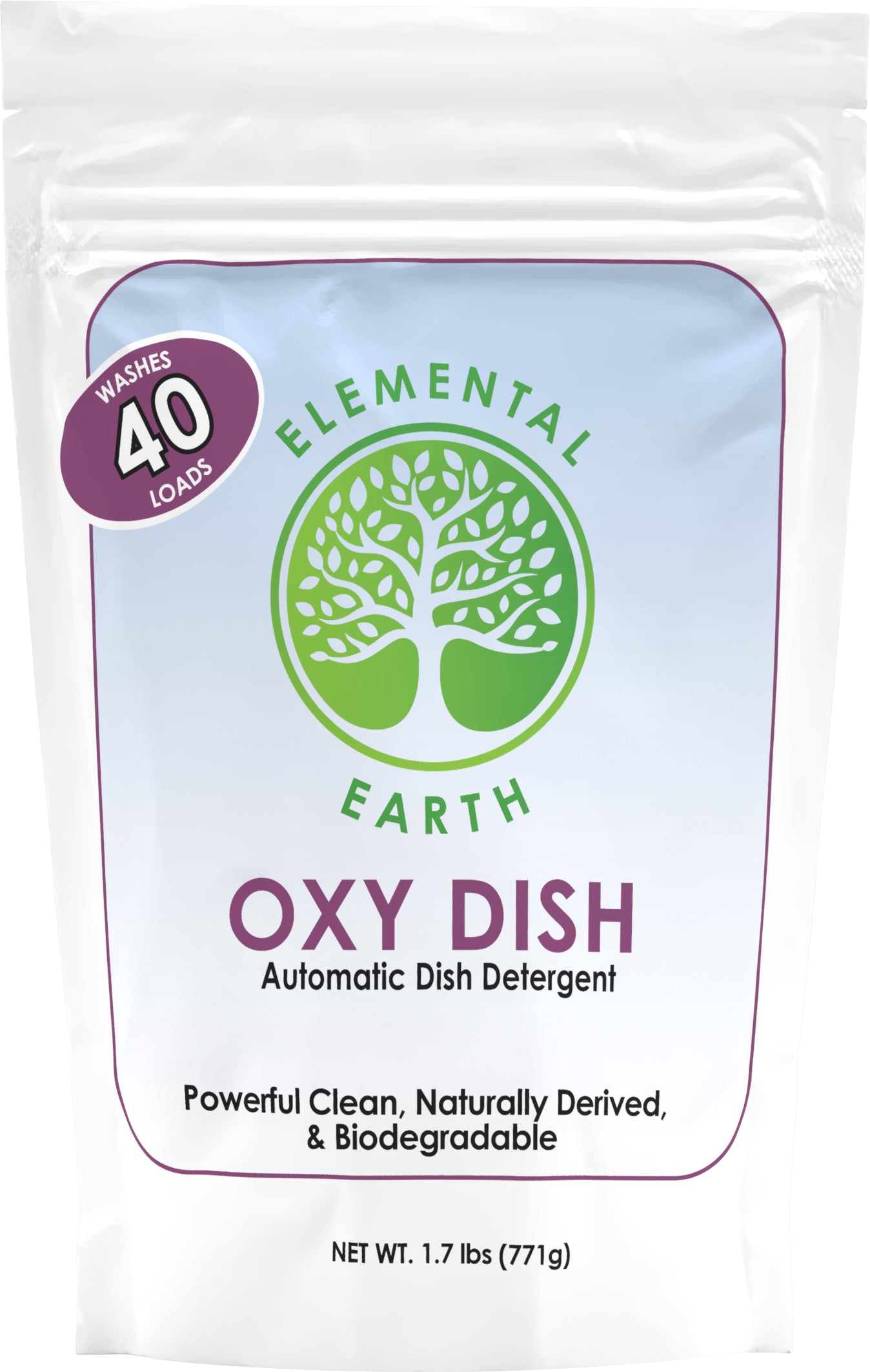 Elemental Earth Oxy-Dish Dishwasher Detergent