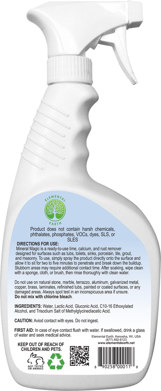 Elemental Earth 8oz Mineral Magic Sample Bottle