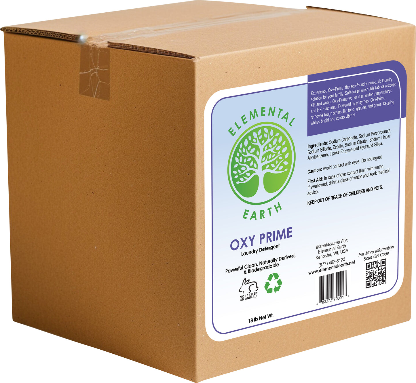 Elemental Earth Oxy-Prime Laundry Detergent