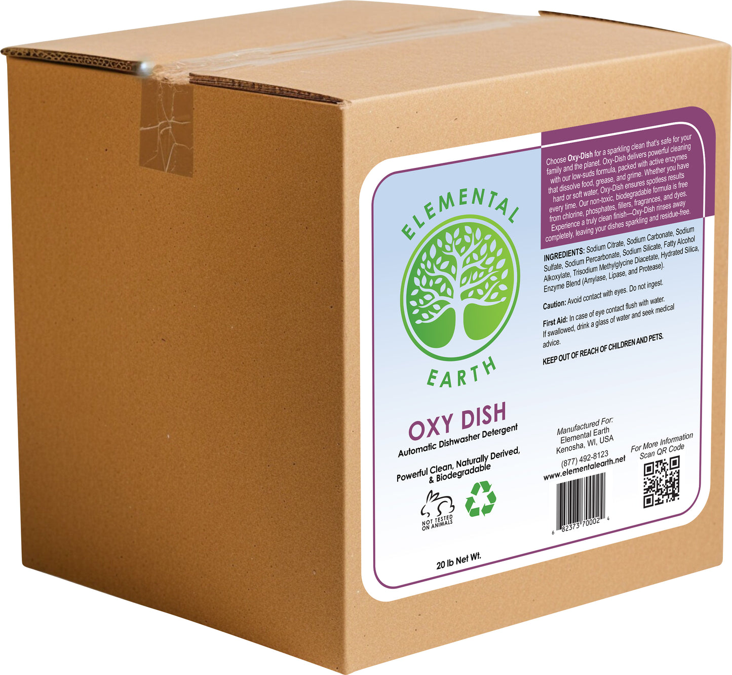 
                  
                    Elemental Earth Oxy-Dish Dishwasher Detergent
                  
                